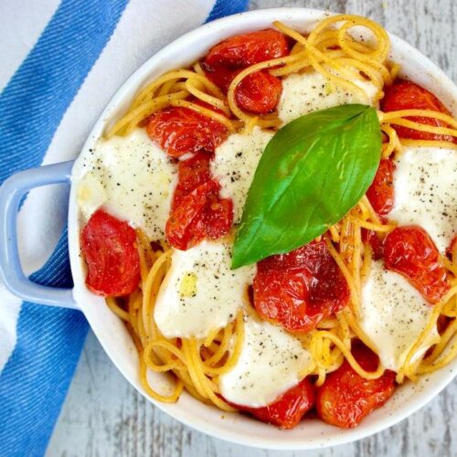 Burrata basil chicken parm
