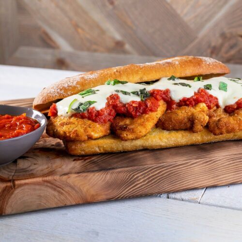 Chicken parm hero