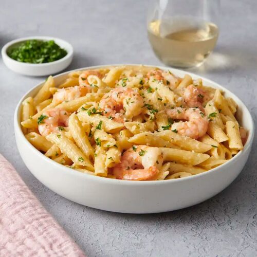 Creamy Shrimp Alfredo