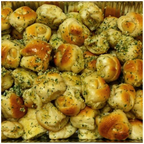LG Tray Garlic Knots