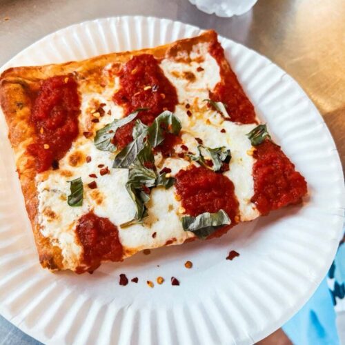 Grandma Pizza Slice