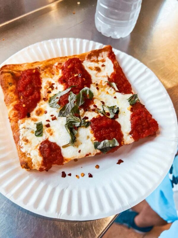 Grandma Pizza Slice