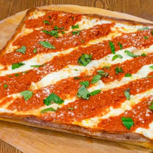 Grandma pizza pie