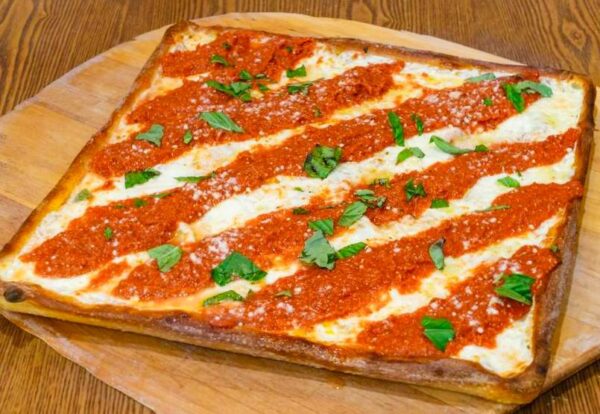 Grandma pizza pie