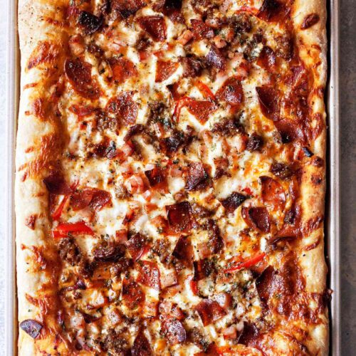 Meat Lover Square pizza