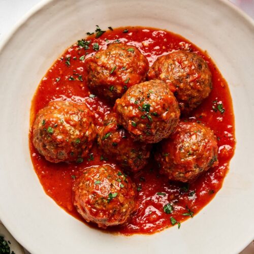 Meatballs With Marinara 3pc