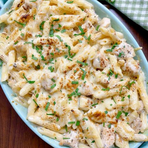 Penne With Italiano Alfredo pasta Tray