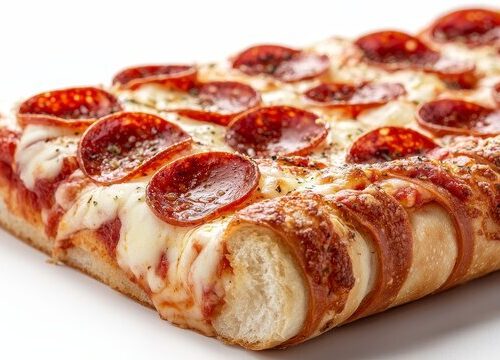 Square Pepperoni Pizza