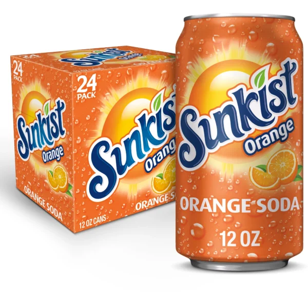 Suncist Orange Soda Can