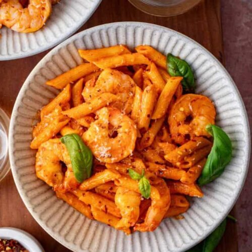 Tomato Shrimp Penne