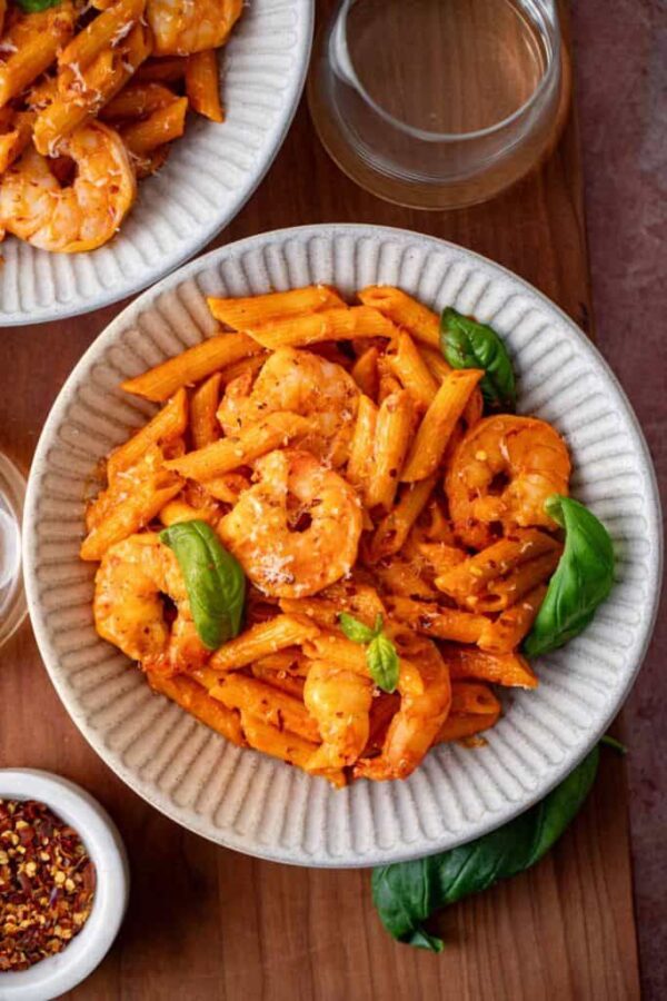 Tomato Shrimp Penne