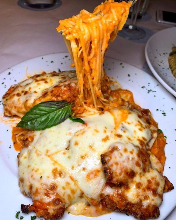 Vodka sauce parm